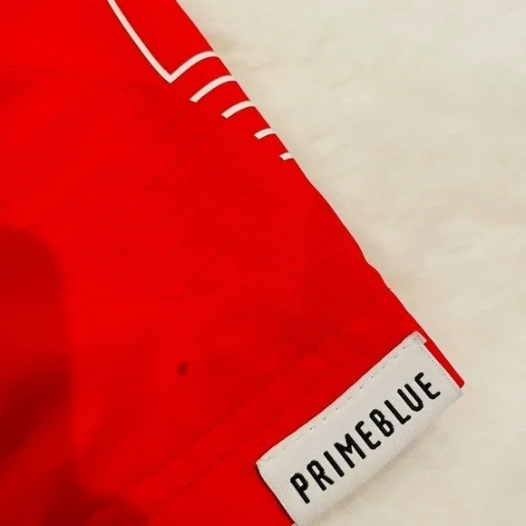 Adidas Primeblue FTO Men’s Red Swim Shorts Size Small - Picture 8 of 13